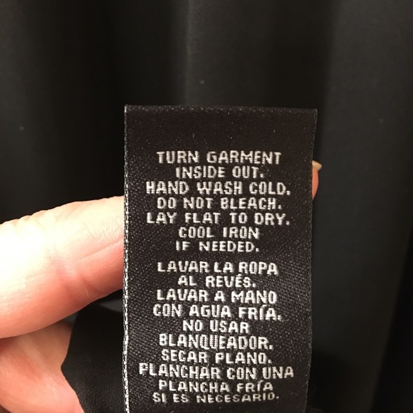 Zac & Rachel Black blouse - 1X - NWT - Picture 8 of 8